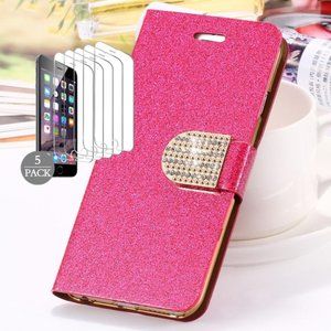 NEW Luxury Glitter Bling Case For APPLE iPHONE 6